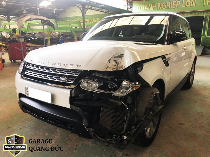 Xe được bảo dưỡng tại gara